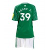 Newcastle United Bruno Guimaraes #39 Vonkajší Detský futbalový dres 2025-26 Krátky Rukáv (+ trenírky) Newcastle United Bruno Guimaraes #39 Vonkajší Detský futbalový dres 2025-26 Krátky Rukáv (+ trenírky)